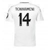 Real Madrid Aurelien Tchouameni #14 Hjemmedrakt 2024-25 Kortermet